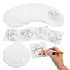 Bulk 50 Pc. Color Your Own Halloween Flying Discs<Oriental Trading Cheap