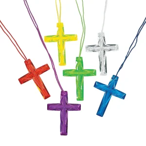 Oriental Trading Necklaces*Bulk 144 Pc. Crystal Cross Necklace Assortment