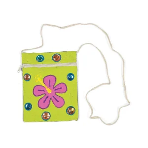Bulk 48 Pc. Diy Canvas Zipper Purses<Oriental Trading Clearance