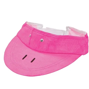 Bulk 48 Pc. Diy White Cotton Visors<Oriental Trading Best