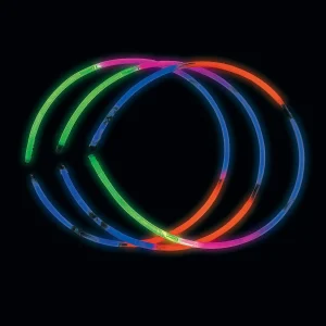 Oriental Trading Glow Assortments*Bulk 50 Pc. Five-Color Glow Necklaces