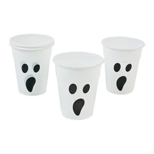 Bulk 50 Pc. Ghost Face Plastic Cups<Oriental Trading Shop