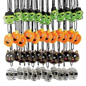 Bulk 48 Pc. Ghoul Gang Light-Up Necklaces<Oriental Trading Flash Sale