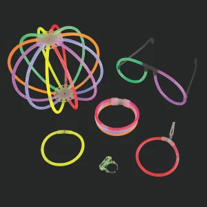 Oriental Trading Glow Jewelry*Bulk 102 Pc. Glow Accessories Value Pack