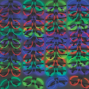 Oriental Trading Glow Assortments*Bulk 48 Pc. Glow Glasses