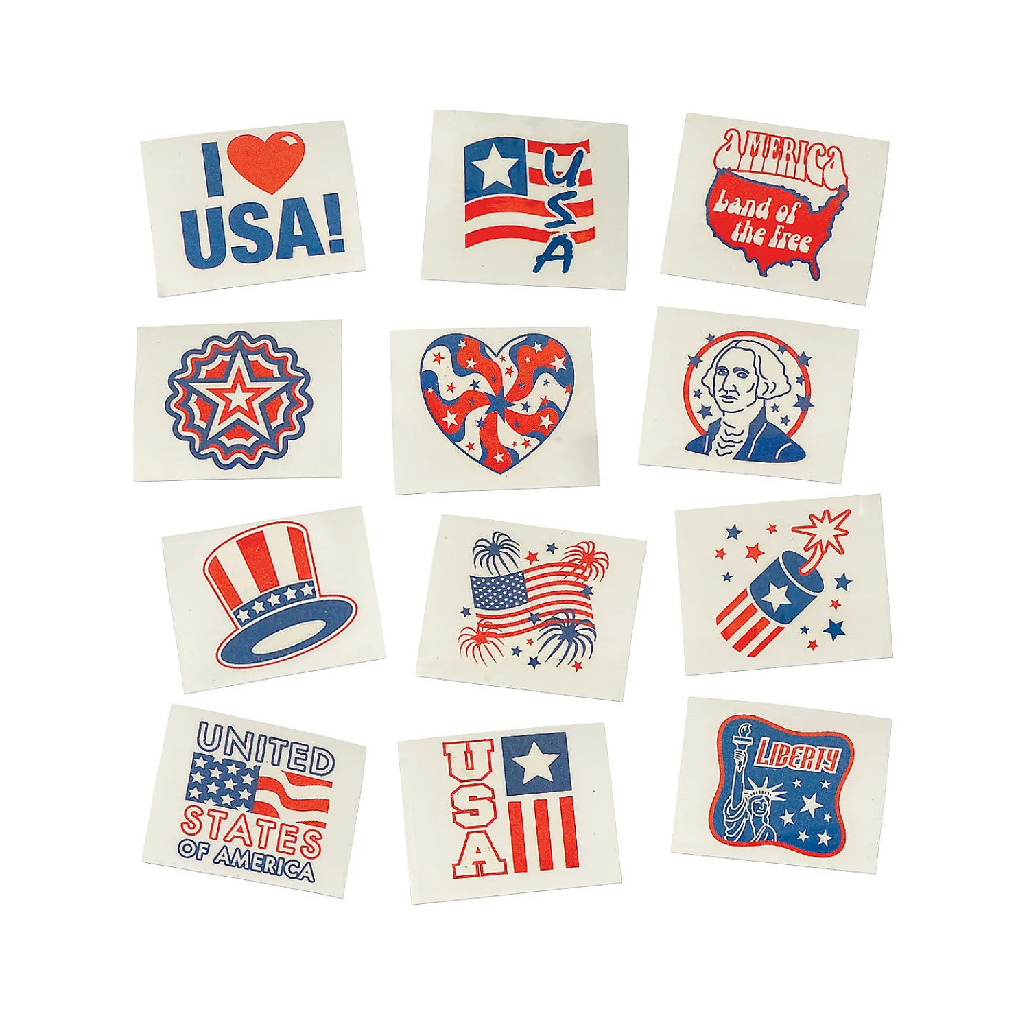 bulk__pc_glowinthedark_pa_1.webp Oriental Trading Temporary Tattoos*Bulk 72 Pc. Glow-In-The-Dark Patriotic Temporary Tattoos
