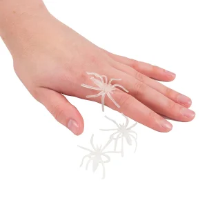 Bulk 144 Pc. Glow-In-The-Dark Plastic Spider Rings<Oriental Trading Online