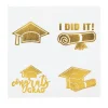 Oriental Trading Temporary Tattoos*Bulk 72 Pc. Gold Graduation Temporary Tattoos