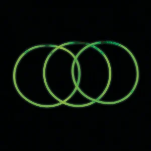 Oriental Trading Glow Jewelry*Bulk 50 Pc. Green Glow Necklaces