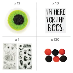 Bulk 164 Pc. Halloween Craft Supplies Kit<Oriental Trading Hot