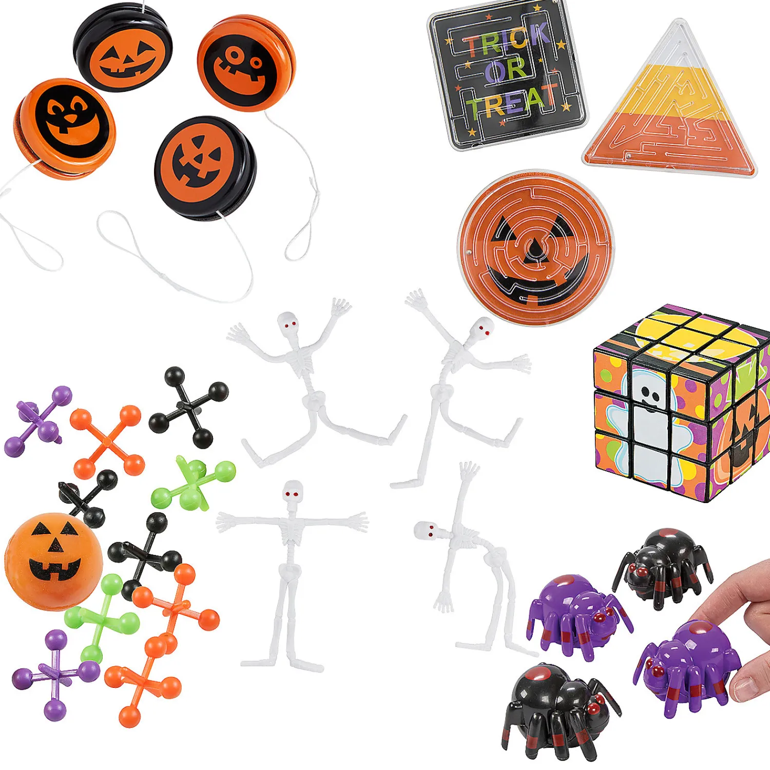 bulk__pc_halloween_fun__g_0.webp Bulk 96 Pc. Halloween Fun & Games Kit<Oriental Trading Online