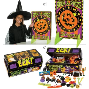 Bulk 101 Pc. Halloween Game Wheel & Prize Kit<Oriental Trading Clearance