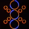 Oriental Trading Glow Assortments*Bulk 100 Pc. Halloween Glow Bracelet & Necklace Assortment