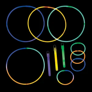 Oriental Trading Glow Sticks*Bulk 500 Pc. Halloween Glow Stick, Bracelet & Necklace Assortment