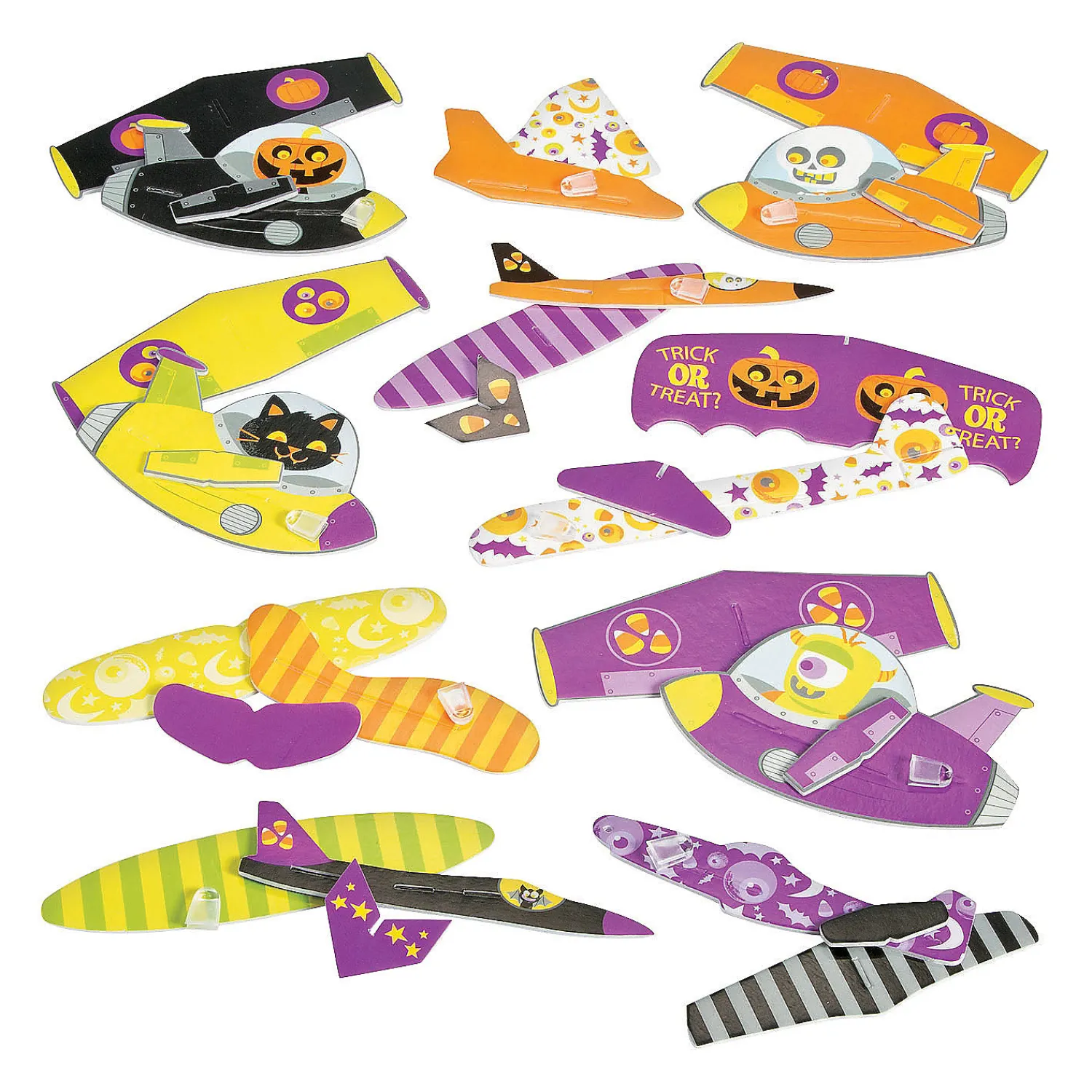bulk__pc_halloween_monste_1.webp Bulk 50 Pc. Halloween Monster Glider Assortment<Oriental Trading Online