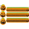 8 3/4" Bulk 72 Pc. Halloween Pumpkin Plastic Goody Bags<Oriental Trading Hot