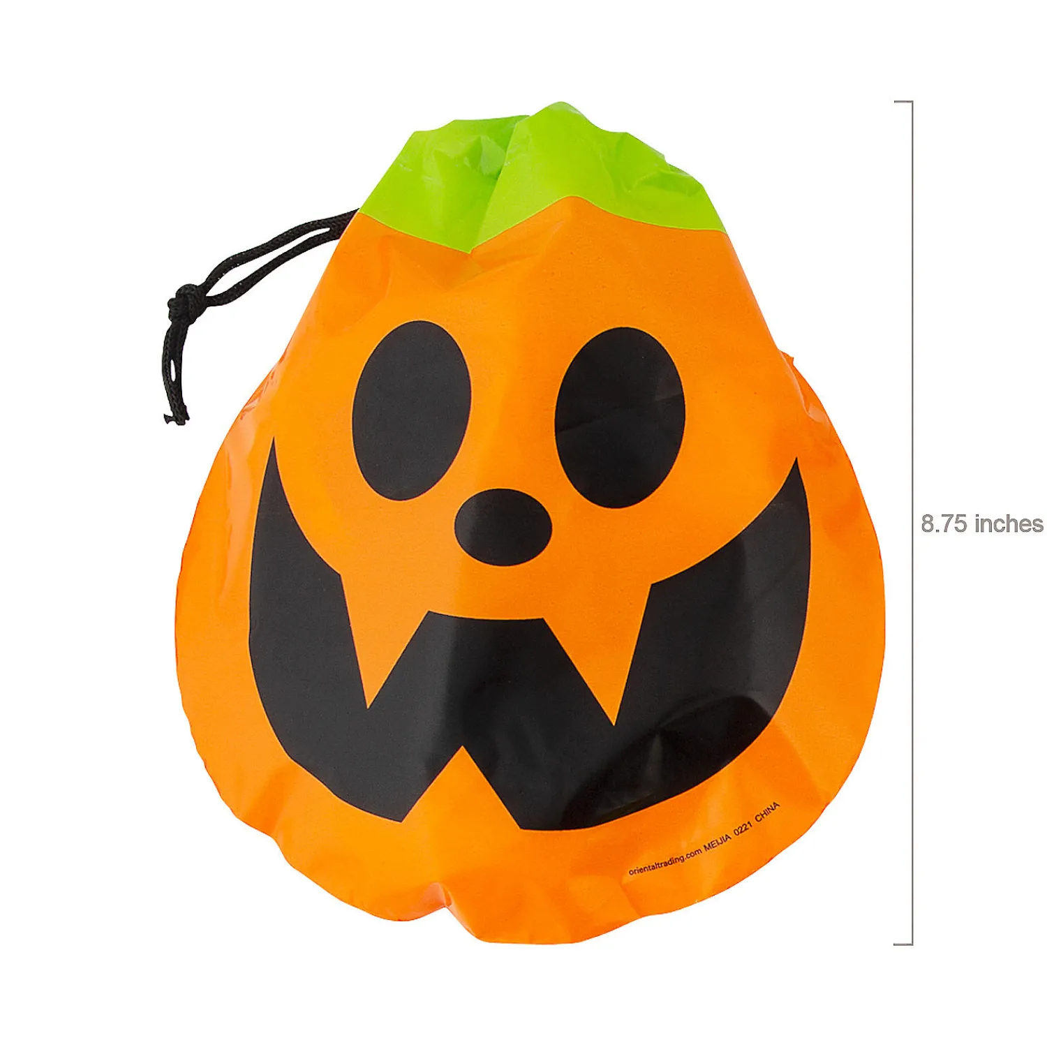 bulk__pc_halloween_pump_1.webp 8 3/4" Bulk 72 Pc. Halloween Pumpkin Plastic Goody Bags<Oriental Trading Hot
