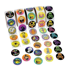 Bulk 500 Pc. Halloween Roll Sticker Assortment<Oriental Trading Cheap