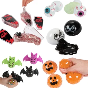 Bulk 60 Pc. Halloween Sticky & Slime Giveaway Kit<Oriental Trading Best Sale