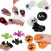 Oriental Trading Putty & Squishy Toys*Bulk 60 Pc. Halloween Sticky & Slime Giveaway Kit