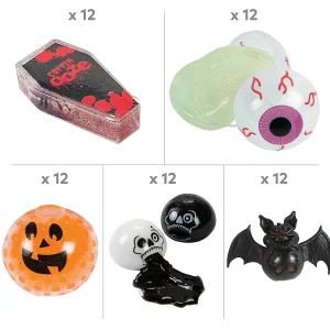 Bulk 60 Pc. Halloween Sticky & Slime Giveaway Kit<Oriental Trading Best Sale