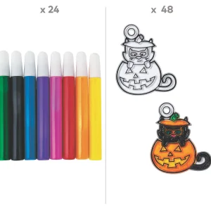 Bulk 72 Pc. Halloween Suncatcher Assortment<Oriental Trading Flash Sale
