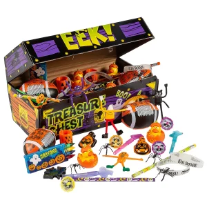 Bulk 100 Pc. Halloween Treasure Chest Toy Assortment<Oriental Trading New
