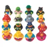 Oriental Trading Rubber Duckies*Bulk 48 Pc. Heroes & Villains Rubber Ducks Assortment