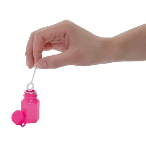 Bulk 48 Pc. Hexagon Pink Mini Bubble Bottles<Oriental Trading Hot