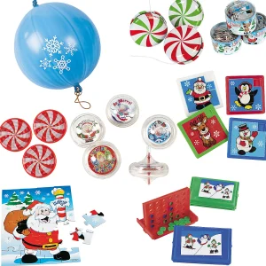 Oriental Trading Games*Bulk 96 Pc. Holiday Fun & Games Kit