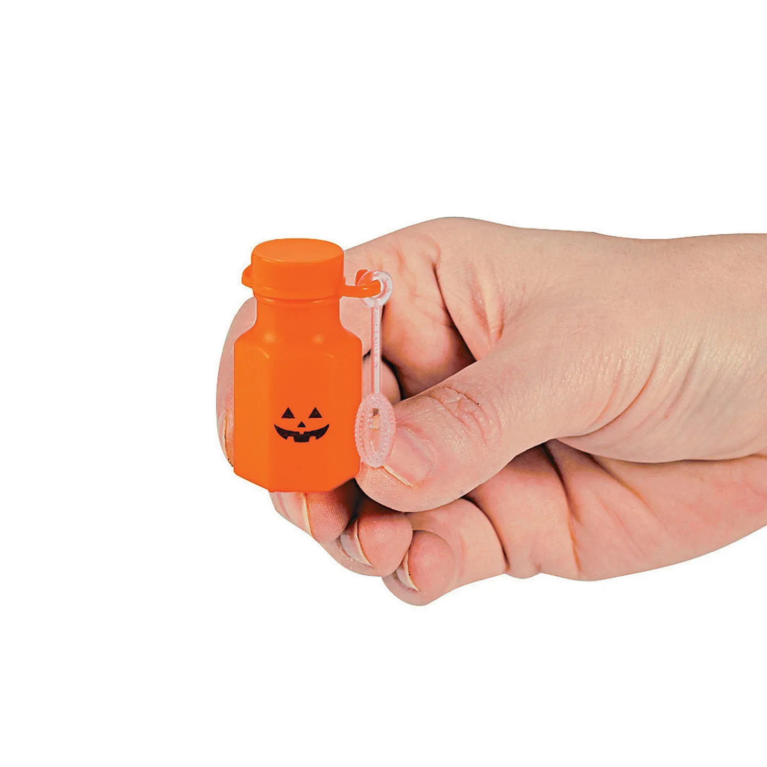 bulk__pc_jackolantern_min_1-1.webp Bulk 48 Pc. Jack-O'-Lantern Mini Bubble Bottles<Oriental Trading Clearance