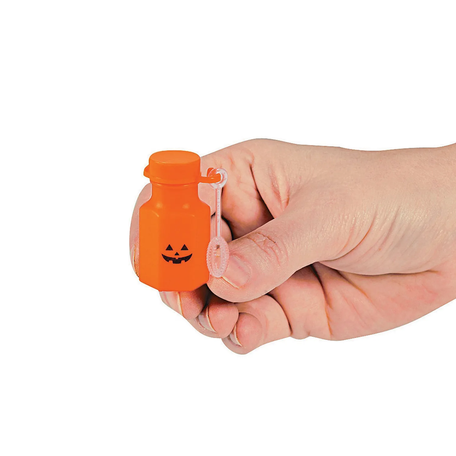 bulk__pc_jackolantern_min_1.webp Bulk 144 Pc. Jack-O'-Lantern Mini Bubble Bottles<Oriental Trading Cheap