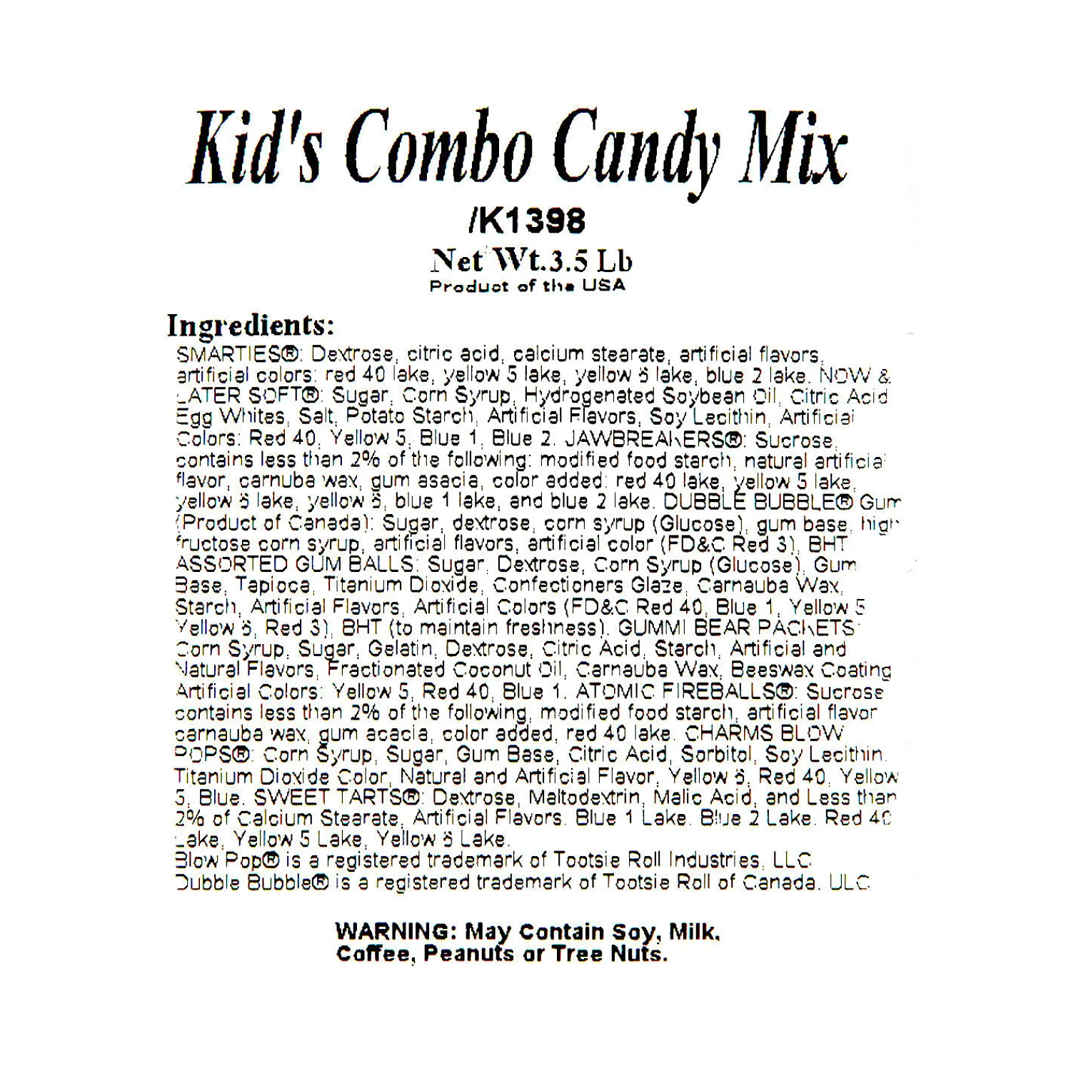 bulk__pc_kids_combo_assor_4.webp Bulk 206 Pc. Kid's Combo Assorted Candy<Oriental Trading Best