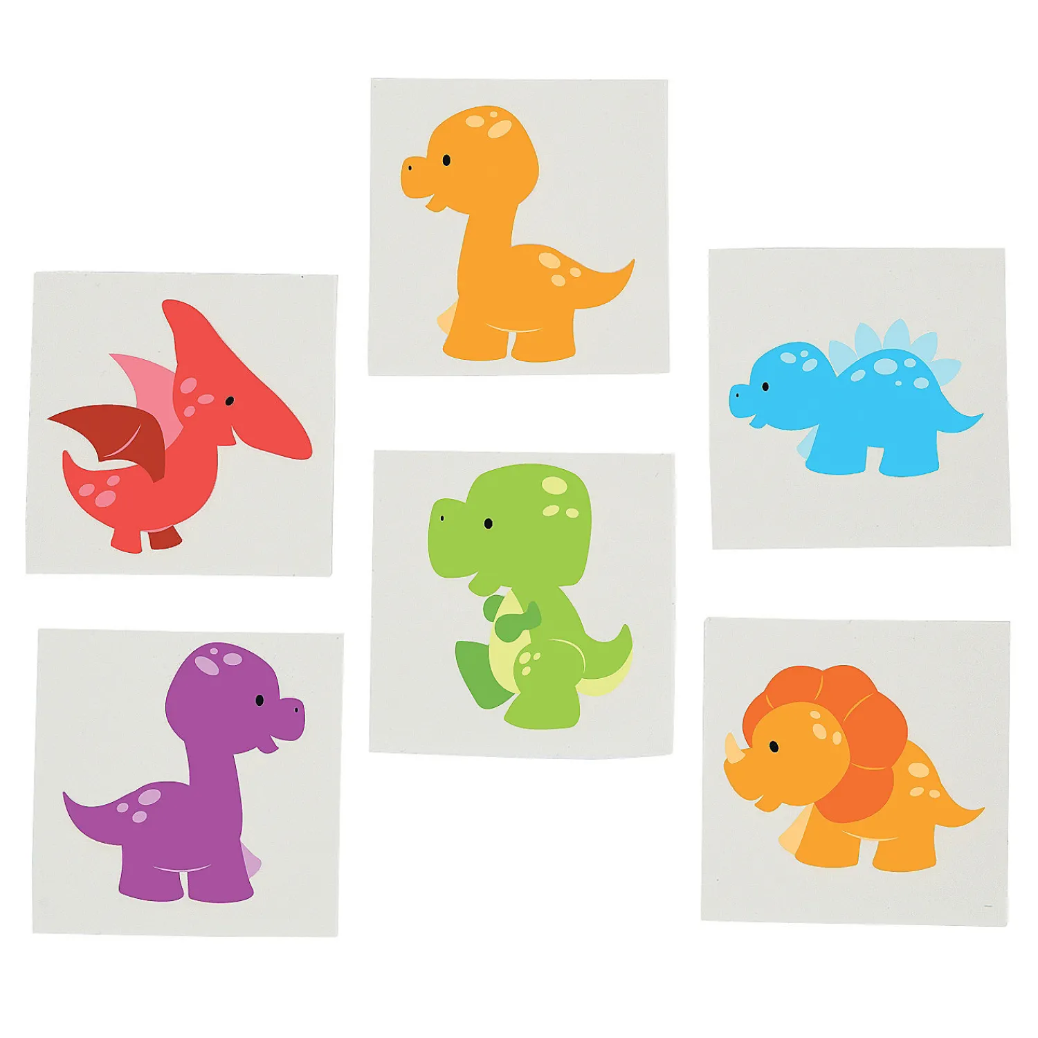 bulk__pc_little_dino_tatt_0.webp Oriental Trading Temporary Tattoos*Bulk 72 Pc. Little Dino Tattoos - 72 Pc.