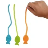Oriental Trading Putty & Squishy Toys*Bulk 72 Pc. Little Fisherman Sticky Fish On A String