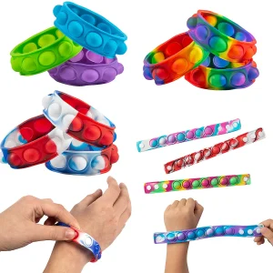 Oriental Trading Bracelets*Bulk 96 Pc. Lotsa Pops Popping Toys Bracelet Assortment