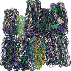 Oriental Trading Necklaces*Bulk 500 Pc. Mardi Gras Bead Necklace Assortment