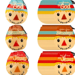 Bulk 72 Pc. Medium Religious Scarecrow Drawstring Goody Bags<Oriental Trading Fashion