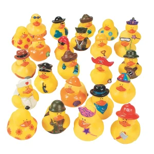 Oriental Trading Rubber Duckies*Bulk 100 Pc. Mega Rubber Ducks Assortment