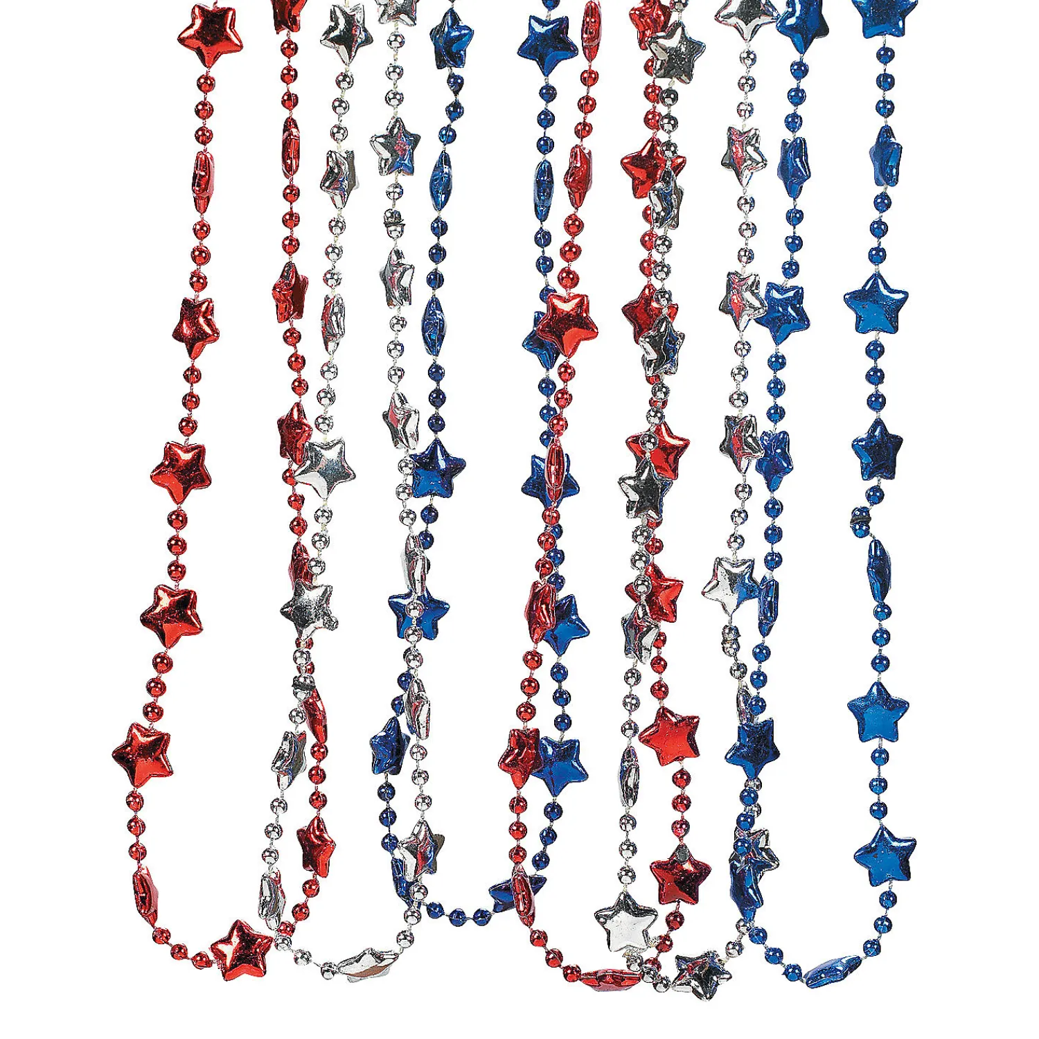 bulk__pc_metallic_patriot_1-1.webp Oriental Trading Necklaces*Bulk 480 Pc. Metallic Patriotic Star Bead Necklaces