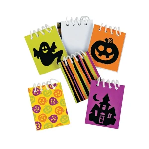Bulk 48 Pc. Mini Iconic Halloween Spiral Notepads<Oriental Trading Shop