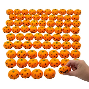 Bulk 144 Pc. Mini Squeeze Jack-O'-Lantern Stress Toys<Oriental Trading Shop