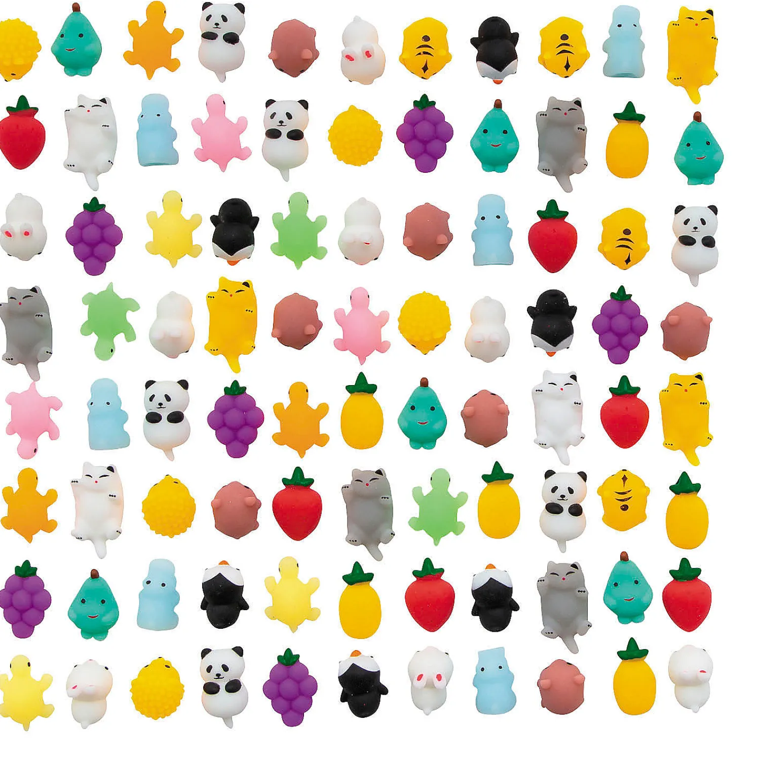 bulk__pc_mochi_squishies__0.webp Oriental Trading Putty & Squishy Toys*Bulk 96 Pc. Mochi Squishies Character Assortment