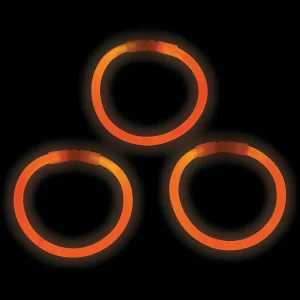 Oriental Trading Glow Jewelry*Bulk 50 Pc. Orange Glow Bracelets