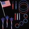 Oriental Trading Glow Sticks*Bulk 198 Pc. Patriotic Glow Family Kit