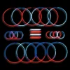 Oriental Trading Glow Assortments*Bulk 500 Pc. Patriotic Glow Stick, Bracelet & Necklace Assortment