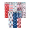 Oriental Trading Pencils*Bulk 72 Pc. Patriotic Patterns Pencil Assortment