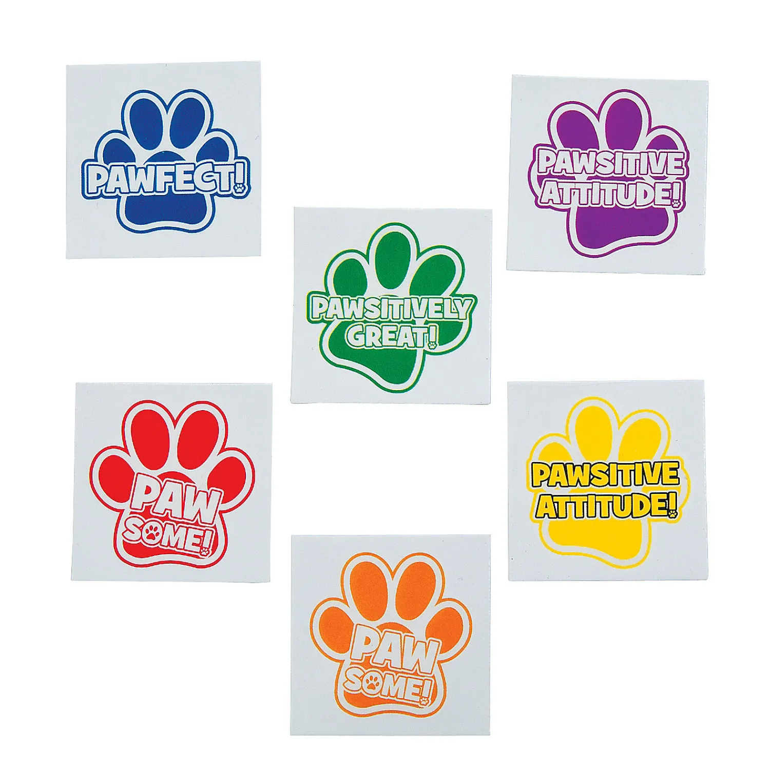 bulk__pc_paw_print_motiva_0.webp Oriental Trading Temporary Tattoos*Bulk 72 Pc. Paw Print Motivational Temporary Tattoos