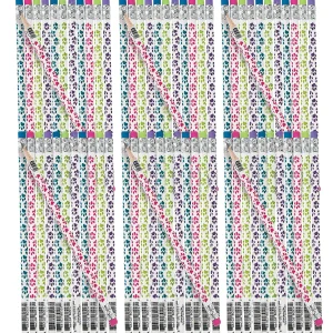 Oriental Trading Pencils*Bulk 144 Pc. Paw Print Pencils