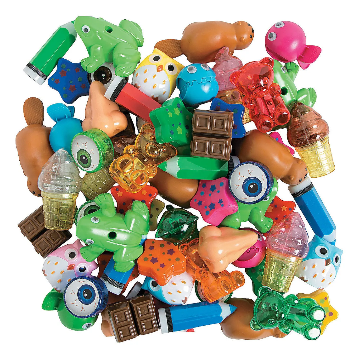 bulk__pc_pencil_sharpener_0.webp Oriental Trading Stationery Assortments*Bulk 144 Pc. Pencil Sharpener Assortment